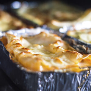 Lasaña  Ricotta e Spinaci (1 porción)