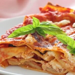 Lasaña Ricotta y Pomodoro